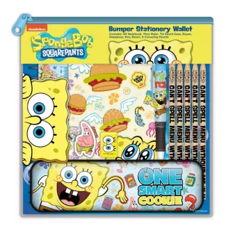 Notesi i olovke - Sponge Bob Bumper Stationery Set