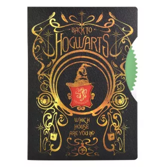 Notesi i olovke - Harry Potter Spinner Notebook - Colourful Crest
