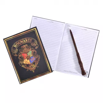 Notesi i olovke - Harry Potter - Notebook & Pen Set - Colourful Crest