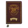 Harry Potter A5 Chunky Foil Niotebook - Burgundy Hogwarts Crest