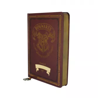 Notesi i olovke - Harry Potter A5 Chunky Foil Niotebook - Burgundy Hogwarts Crest