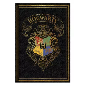 Notesi i olovke - Harry Potter A5 Casebound Notebook - Colorful Crest