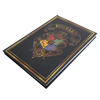 Notesi i olovke - Harry Potter A5 Casebound Notebook - Colorful Crest