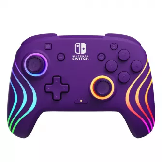 Gejmpedi - Nintendo Switch Afterglow Wave Wireless Controller Purple