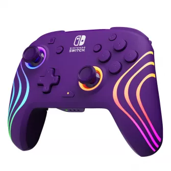 Gejmpedi - Nintendo Switch Afterglow Wave Wireless Controller Purple