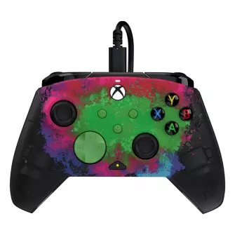 Gejmpedi - XBOX/PC Wired Controller Rematch - Space Dust Glow In The Dark