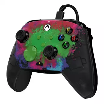 Gejmpedi - XBOX/PC Wired Controller Rematch - Space Dust Glow In The Dark