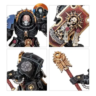 Warhammer figurice - S/Marines: Chaplain in Terminator Armour