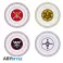 One Piece - Emblems Set Of 4 Plates