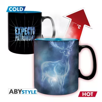 Šolje i čaše - Harry Potter - Patronus Heat Change Mug (460 ml)