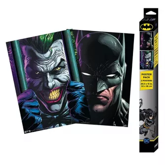 Merchandise razno - DC Comics - Set 2 Posters Chibi - Batman & Joker (52x38)