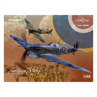 Plastične makete - 1:48 Spitfire Story: Malta Dual Combo
