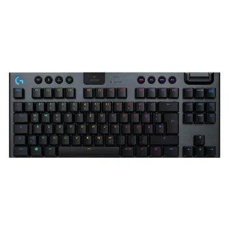 Gejmerske tastature - G915 Lightspeed Tenkeyless Wireless Gaming Kbd - GL Clicky - Carbon, US - EOL