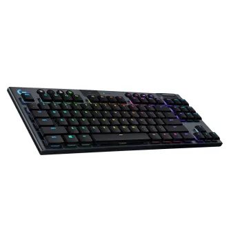 Gejmerske tastature - G915 Lightspeed Tenkeyless Wireless Gaming Kbd - GL Clicky - Carbon, US - EOL