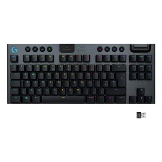 Gejmerske tastature - G915 Lightspeed Tenkeyless Wireless Gaming Kbd - GL Clicky - Carbon, US - EOL