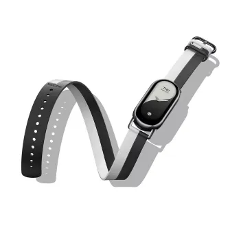 Narukvice za pametne satove - Mi Smart Band 8 Double wrap strap black and white