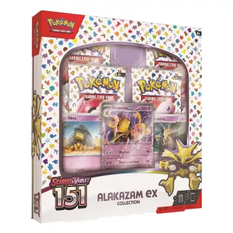 Kolekcionarske kartice - Pokemon TCG: 151 - Alakazam Ex Collection