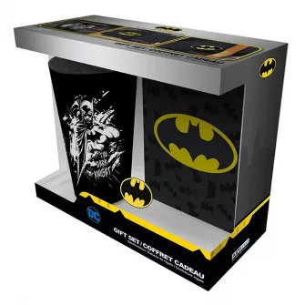 Merchandise razno - DC Comics - Batman Pack - XXL Glass + Pin + Pocket Notebook