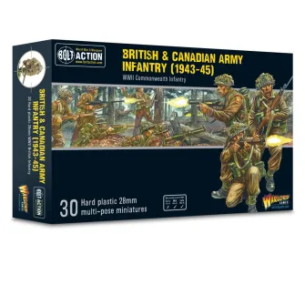 Vojne figure i diorame - British & Canadian Infantry (1943-45)