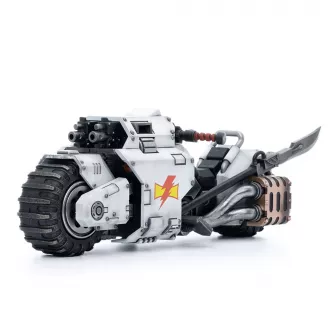 Akcione figure - Warhammer 40k Vehicle 1/18 White Scars Raider-pattern Combat Bike (22 cm)