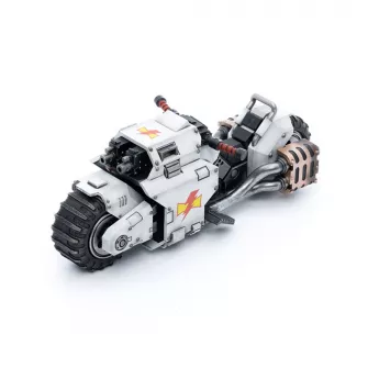Akcione figure - Warhammer 40k Vehicle 1/18 White Scars Raider-pattern Combat Bike (22 cm)