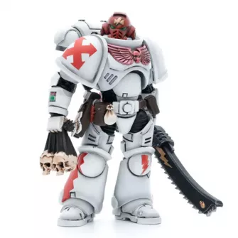 Akcione figure - Warhammer 40k Action Figure 1/18 White Scars Assault Intercessor Sergeant Tsendbaatar (12 cm)
