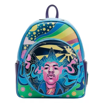 Rančevi - Jimi Hendrix Psychodelic Landscape Zip Mini Backpack