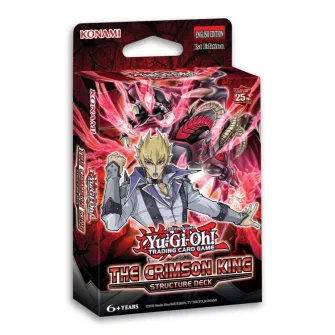 Kolekcionarske kartice - Yu-Gi-Oh! TCG Structure Deck The Crimson King Display (Single Box)