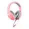 Hylas H260P RGB Gaming Headset Pink