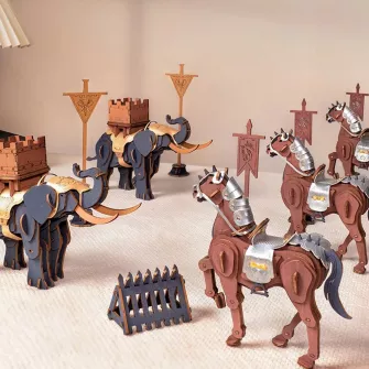 Drvene makete - Warrior Horse
