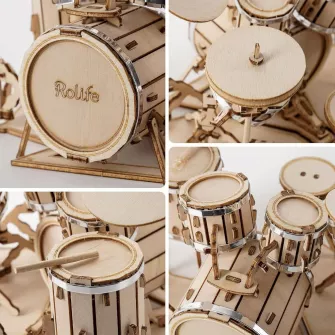 Drvene makete - Drum kit