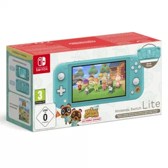 Nintendo konzole - Nintendo Switch Lite Console (Turquoise) + Animal Crossing New Horzions (CIAB)