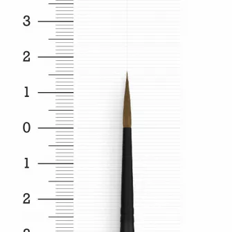 Warhammer pribor i oprema - Natural Hair Round Brush No. 3