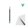 Round Synthetic Brush, Triangular Handle No. 0