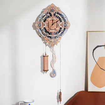 Drvene makete - Romantic Notes Wall Clock