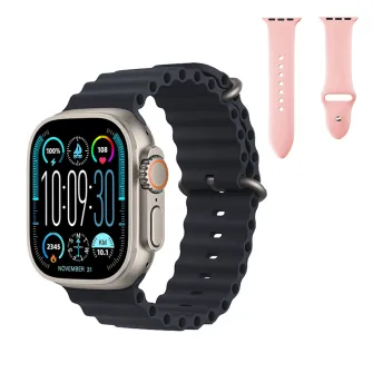Pametni satovi - Kronos 4 Smart Watch Black/Pink