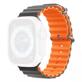 Narukvice za pametne satove - Smart Watch Ocean Strap 44/45/49mm Cury/Orange