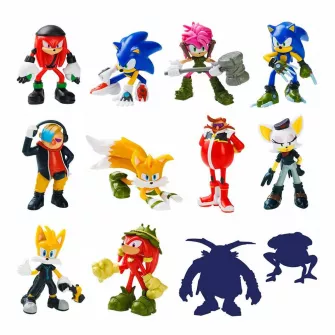 Akcione figure - Sonic Prime - 12 Figures Pack (6.5 cm)