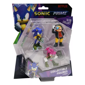 Akcione figure - Sonic Prime - 3 Figures Pack (6.5 cm)
