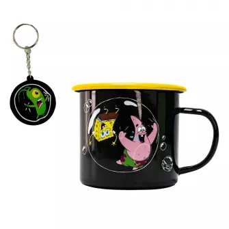 Šolje i čaše - Sponge Bob - Mug & Keyring Set - Bubbles