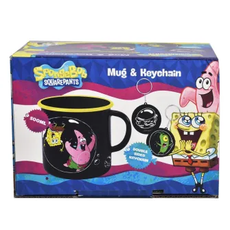 Šolje i čaše - Sponge Bob - Mug & Keyring Set - Bubbles