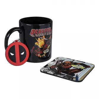Šolje i čaše - Deadpool - Mug, Coaster & Keychain Set