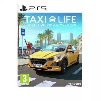 Playstation 5 igre - PS5 Taxi Life: A City Driving Simulator