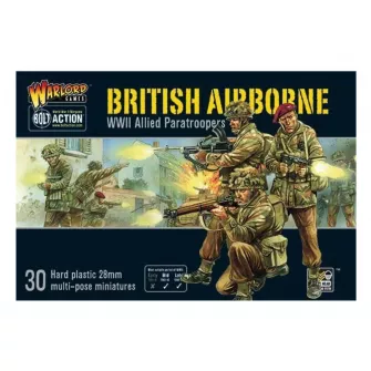 Plastične makete - British Airborne WWII Allied Paratroopers (plastic)