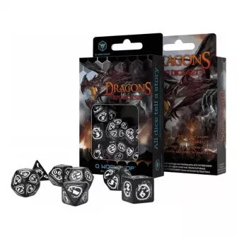 Merchandise razno - Dragons Dice Set: Hematite