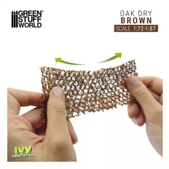 Warhammer pribor i oprema - Ivy sheets - Oak Dry 1:72/1:87 Brown