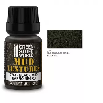Warhammer boje - Acrylic Mud Texture - BLACK MUD 30ml