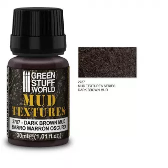 Warhammer boje - Acrylic Mud Texture - DARK BROWN MUD 30ml