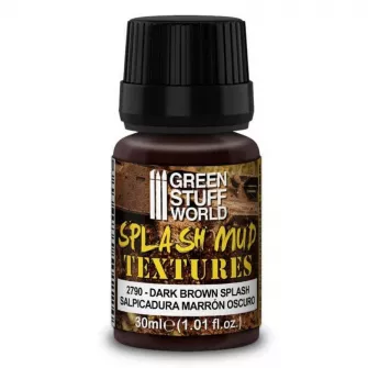 Warhammer boje - Splash Mud Texture - DARK BROWN SPLASH MUD 30ml