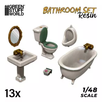 Warhammer pribor i oprema - Resin Toilet and WC scale1/48